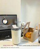 Botellas de agua con aislamiento Smeg de acero inoxidable de 350 ml, termos, botellas para beber, tazas de café y tazas de viaje.