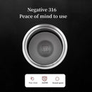 Caneca isolada de aço inoxidável 316, caneca de viagem para carro ao ar livre, caneca térmica de grande capacidade, camada dupla, garrafa de água de aço inoxidável