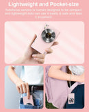 Cámara digital de 2,7K con enfoque automático para vlogs, cámara HD de 48 MP con videocámara de pantalla grande de 2,8" para fotografías para niños y adultos.