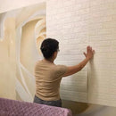 10 pegatinas de pared autoadhesivas de espuma anticolisión, impermeables, para decoración de pared del hogar, sala de estar, dormitorio y cocina.