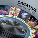 Cámara digital G-Anica 4K (2024), inalámbrica, de red, para vlogs retro, YouTube, 48 MP, pantalla abatible de 3 pulgadas