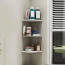 1/2/3pcs Prateleira triangular montada na parede Banheiro Organizador Acessórios Quarto Decoração de parede Divisória Pendurada Estante de parede